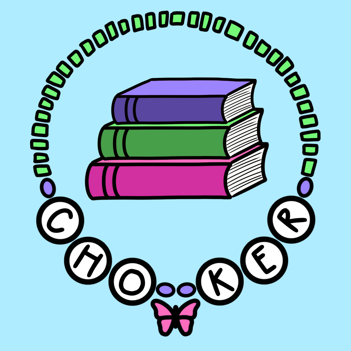 Bookish Choker