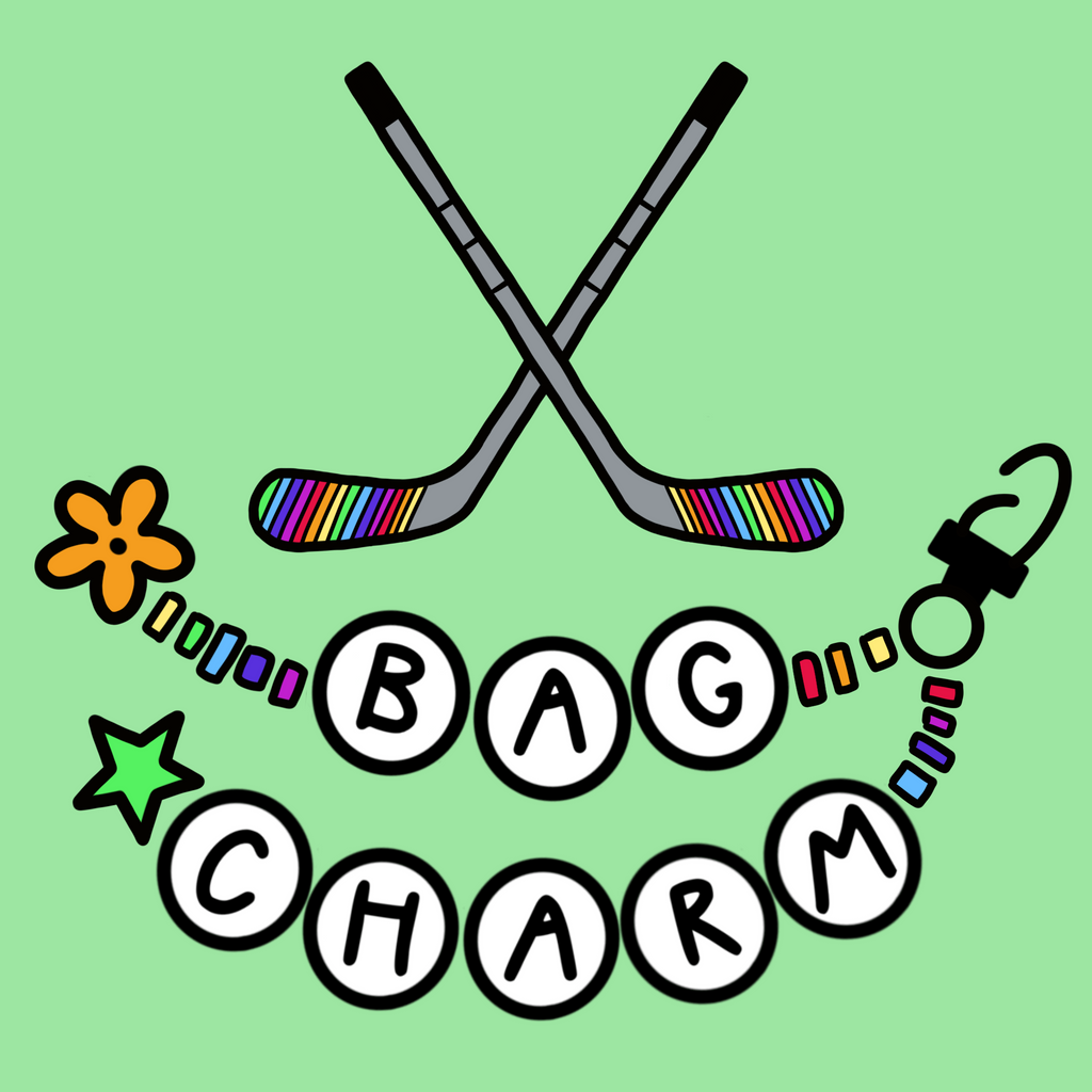 Queer Hockey Bag Charm